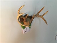 mounted 4 point Antlers
