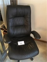 Leather office chair