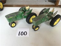 JD pair of tractors