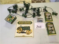 John Deere collectible items metal sign ornaments