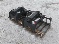 84" Skid Steer Brush Grapple