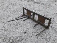 Skid Steer Bale Spear *BENT*