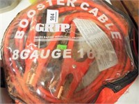 Booster cables 8 gauge 16' long