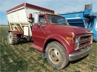 1969 Chevy C50  feed truck, shows 50709 miles,Roto