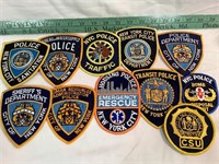 New York Police patches - lot 2