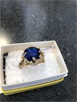 1 RING (BLUE)