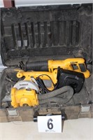 DeWalt (3) Piece Tool Set & Case, (2) Saws & (1)