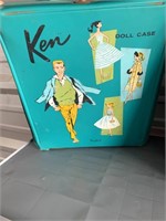 Ken Doll with Case & Original Clothes from 60's