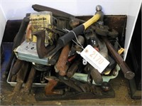 Large Lot of hand Tools to include Hammers,