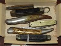 Six Pocket Knives