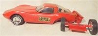 Beam Red Corvette Decanter, 1978