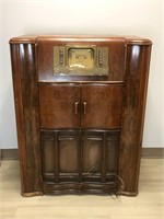 Vintage Admiral Floor Radio