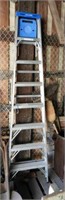 Werner 8 ft A-Frame aluminum ladder