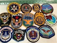 Specialty Police patches DOJ Customs Capitol DOD +