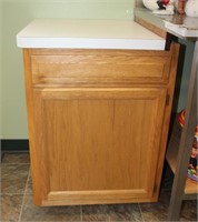 Cabinet w/ Counter Top 24x24x34