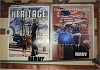 Three Navy Recruitment Signs 30 x 41
