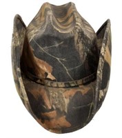 Ted Nugent's Mossy Oak Camo Cowboy Hat