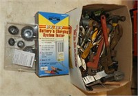 Tools, Pipe Wrench, Hammer, Screwdrivers, 6v,