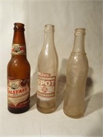 Beverage Bottles- Falstaff, Hall, Spot (3)