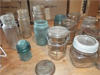Jars, Canning Jars (15+)