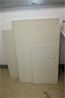 5 Bulletin Boards Assorted Sizes