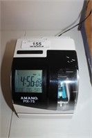 Amano Time Clock Model PIX-75 * See Desc