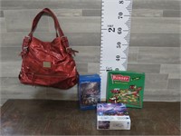 2 PUZZLES / PILSNER BOARD GAME / PURSE