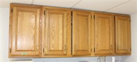 3 Wooden Wall Cabinets * See Desc