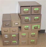 Index Card File Cabinets *See Desc