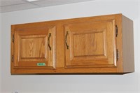 Wooden Wall Cabinet 33"w x 14"t x 12"d