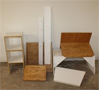 Assorted Wood Shelves