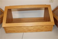 Wooden Display Box w/ Handles 26x15x12