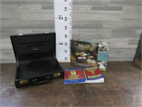 PHOTO SERVING TRAY / BRIEFCASE / BOOKS