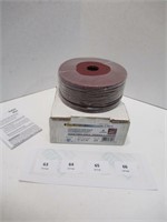 NEW Abmast Resin Fiber Discs 5"x7/8" - qty 25