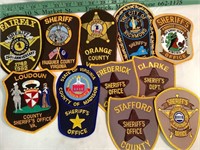 Virginia Sheriffs dept patches