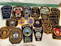 17 Virginia Police patches