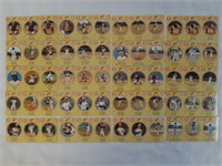 1982 Montreal Expos Pro Tips Uncut Baseball Cards