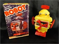 Vintage 1970s Go-Float Battery Operated Robot