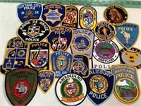 21 Maryland Cities Police patches