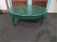 42" ROUND WOOD  COFFEE TABLE