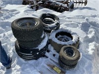 pallet of tires