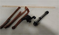 Weaver scope/mount,leather sling