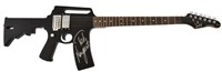 Ted Nugent Autographed AR-15 Indy Custom Guitar