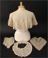 Selection of Vintage Lace Fichus