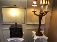 2 Decorator table lamps