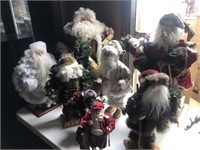 8 Santa Clauses, Most hand made