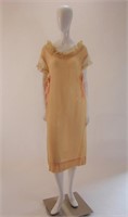 1920s Crepe Vintage Nightgown