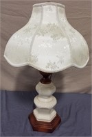 Tell City Lamp w/Victorian Style Shade