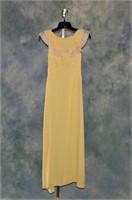 1930s Vintage Bias Cut Nightgown Dress