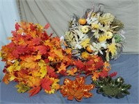 Fall Wreath & Harvest Garland